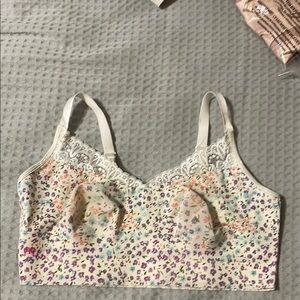 Ruby Ribbon Floral Print Heritage Lace Demiette